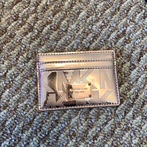 Michael Kors rose gold card case